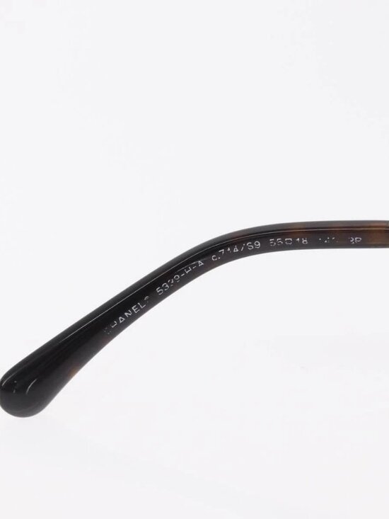 CHANEL Sunglasses plastic Brown CC Auth BA9083 main image 7